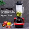 2,5 l 4500 W Eis-Smoothies-Zerkleinerer für die Küche, BPA-frei, professioneller, robuster kommerzieller Timer-Mixer, Mixer, Entsafter, Lebensmittel