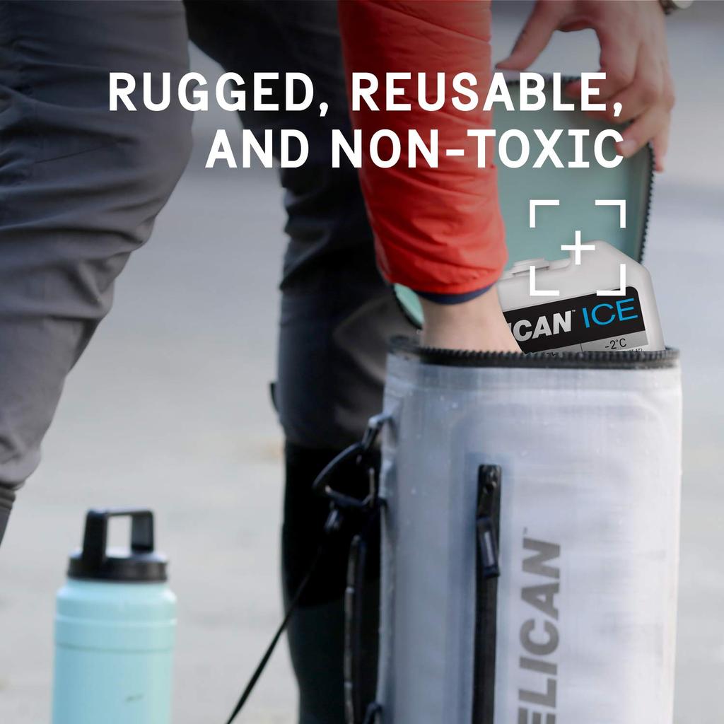 Pelican Cooler 1 Lb Ice Pack (White) PI-1lb-BLU