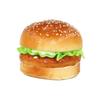 Simulation Hamburger Model Toy: Fake Bread for Display In Hotels, Restaurants, and Photography.