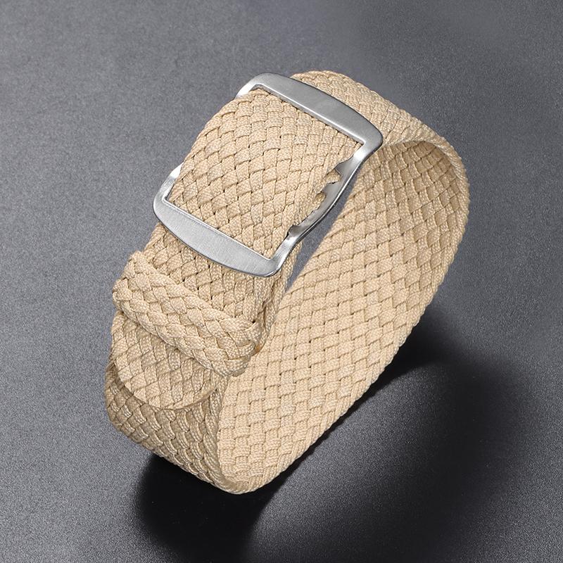 

High-quality Woven Nylon Watch Strap Bracelet Belt 14mm 16mm 18mm 20mm 22mm Band for Omega Universal Replacement Watchband 14mm хакі