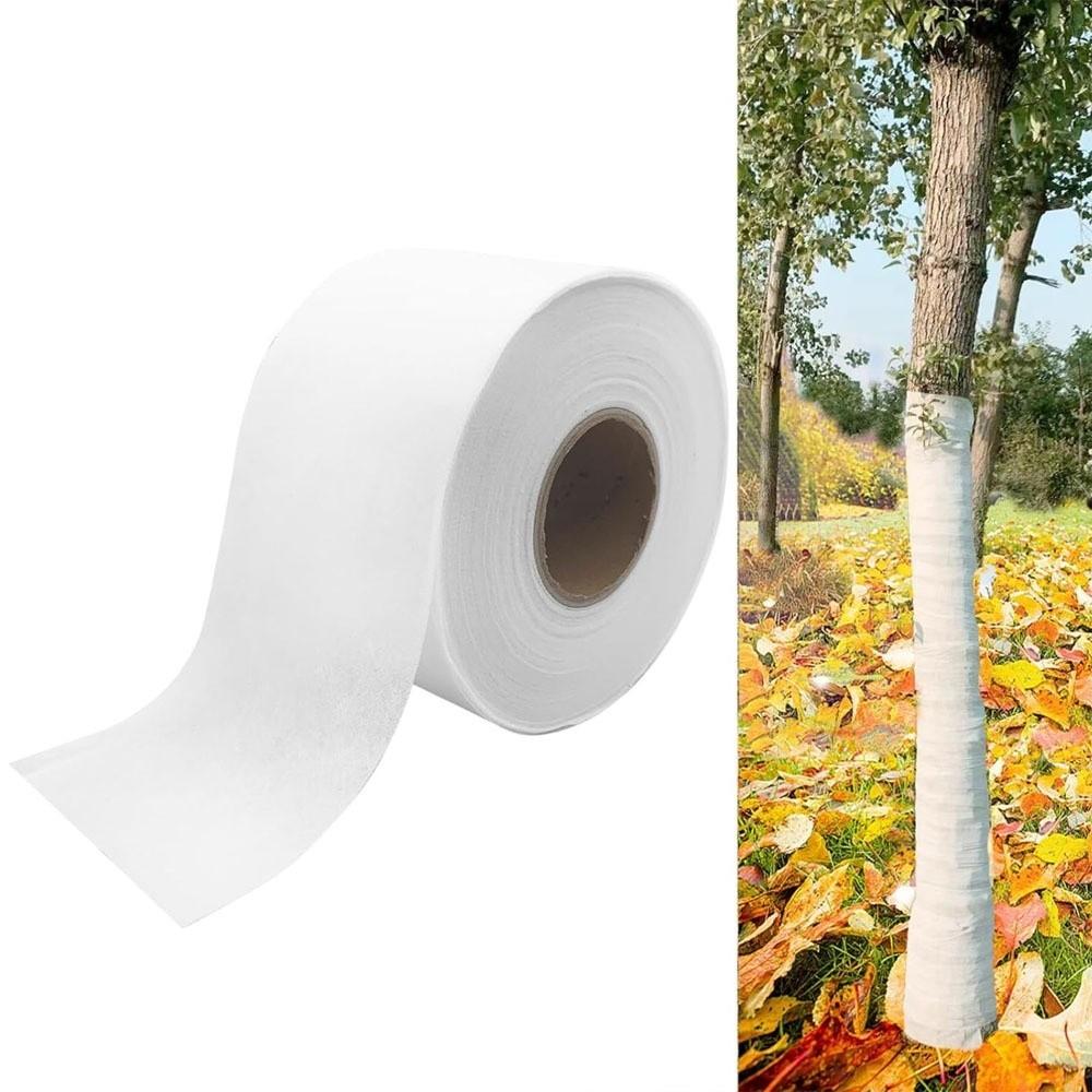Non-woven Tree Protection Tape Coldproof White Plant Bandage Wrap Keep Warm Moisture Retention Plant Antifreeze Cover