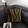 Zebra Pattern Fashion Cushion Cover Natural Linen Organic Fabric Double-Sided Printing Sofa Home Decor Gift Pillow Case
