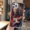 Retro Singer Kurt Cobain Soft Phone Case For iPhone 17 Air 16 16E 15 14 Plus 13 Mini 12 11 Pro Max X XR XS 7 8 + SE 2020 Pattern