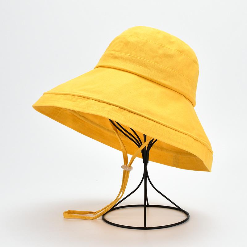 Spring And Summer Big Brim Bucket Hat Women Beach Sun Hat Women Uv Protection Sun Hat Outdoor Sun Protection Hat