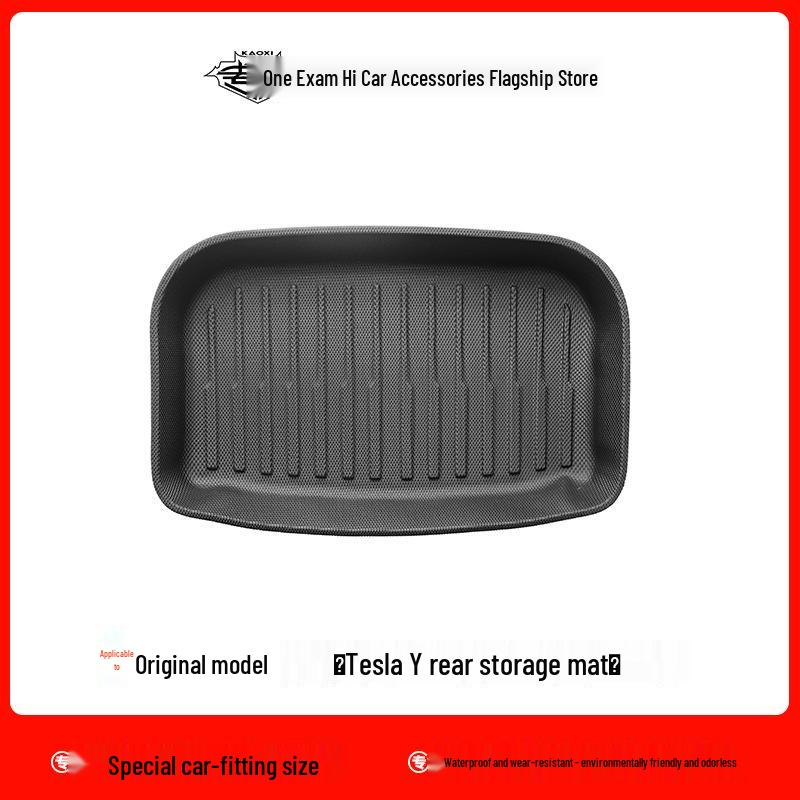 

Совместимый Tesla Model Y Праворульный Коврик для пола с полным охватом TPE Автомобильный аксессуар