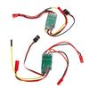 2pcs Brushed ESC Dual Way Bidirectional ESC for RC Model Boat Tank 130 180 Brushed Motor