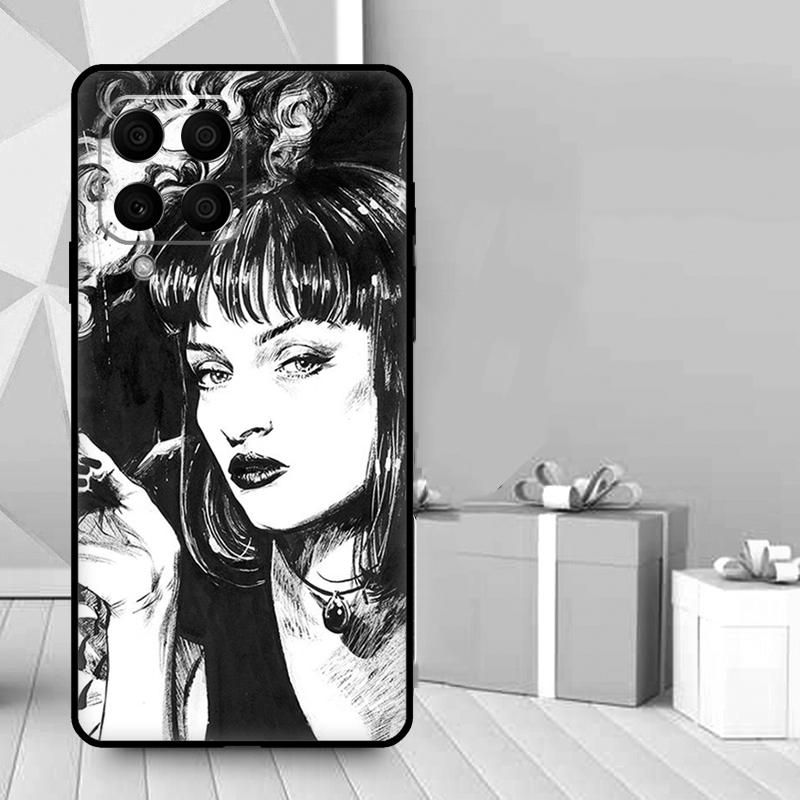 Pulp Fiction Tanz-Hülle Für Samsung Galaxy M16 M31 M21 M13 M33 M53 M15 M35 M55 M36 M56 M12 M32 M52 M14 M34 M54