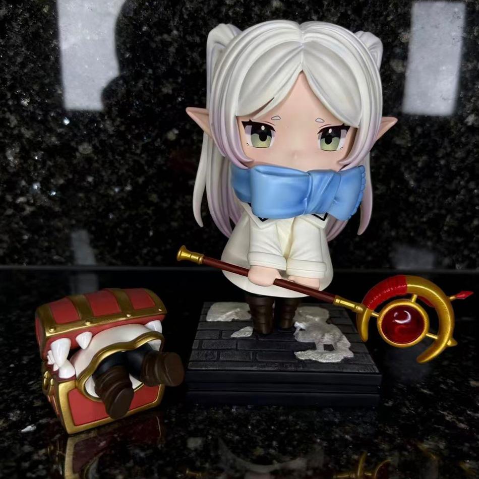 Funeral Lillian Winter Clothes Lillian Handmade 14cm 5.51in anime Beautiful Girl Animation Model Handmade Decoration