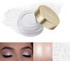 Oulac Glitzer Lidschatten für Highlighter Make-up - Weißer Lidschatten mit wasserfester Formel | Bis zu 12 Stunden Halt | Kreiert auffälliges Augen Make-up,