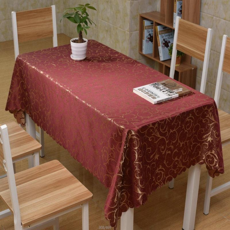 Hotel Restaurant Restaurant Restaurant Großer Stand Tischdecke Haushalts-Tischdecke Quadratisch Rechteckig Quadratische Tischdecke Marineblau