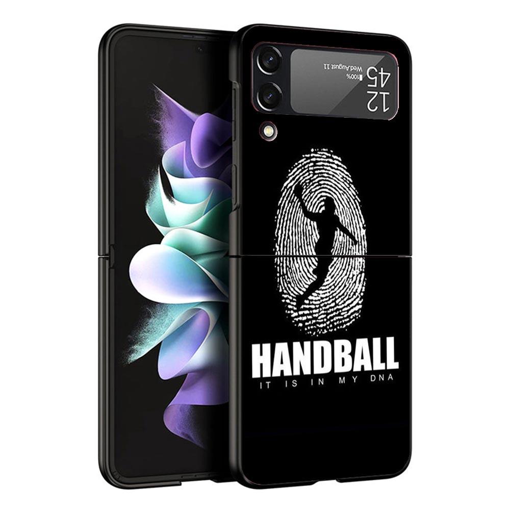 

Handball Sport Case For Samsung Galaxy Z Flip 7 6 5 4 3 z Flip7 Flip6 Flip5 Flip4 5G Phone Cover Flip3 Folding Coque Samsung Z Flip 4