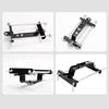 1Pcs Universal Car Adjustable Battery Tray Bracket Storage Battery Holder Tray Mount Hold Down Clamp Bracket Kit For Auto SUV