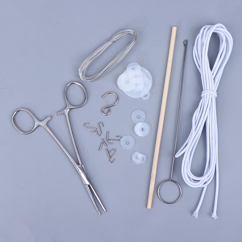 

Аксессуары для кукол Dd Плоскогубцы для струн S-образный крюк Алюминиевая проволока Резиновая лента Прокладка Инструмент для ежедневного обслуживания 1/6 1Set