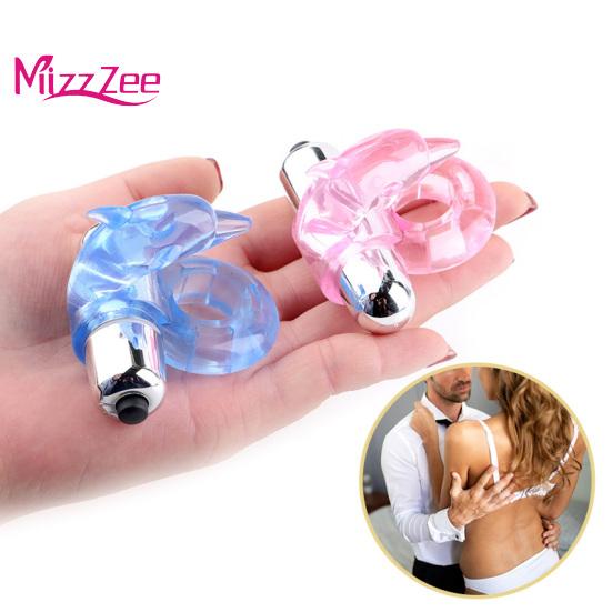 Mizz Zee Cock Universal Vibrating Ring Wireless Flirt Lock Delay Ejaculation Ring