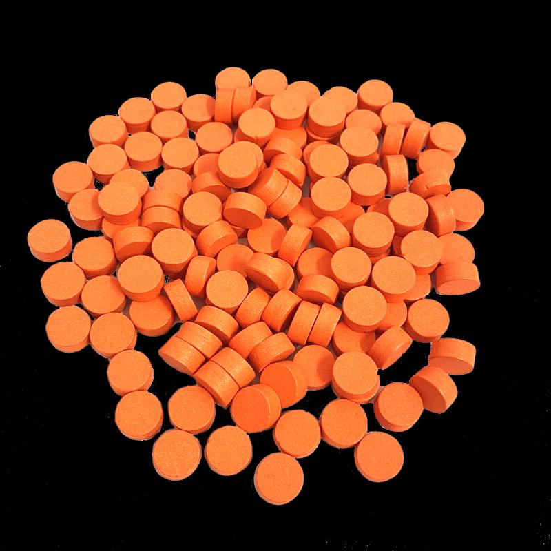 100 Stück Scheiben Durchmesser 10*5mm 10mm Scheiben Bauer Holz Spielfiguren Bunte Bauernschach Für Brettspiel Pädagogische Spiele Zubehör
