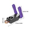 Electric Shoe Dryer Foldable Boot Warmer 5 Level Timer Glove Dryer for Rainy Seasons Travel Gym Outdoor Adventures Work Sites