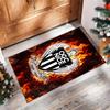 OGC Nice FC Soccer Football Pattern Soft Area Rug Non Slip Indoor Floor Carpet Sports Decor Mat for Bedroom