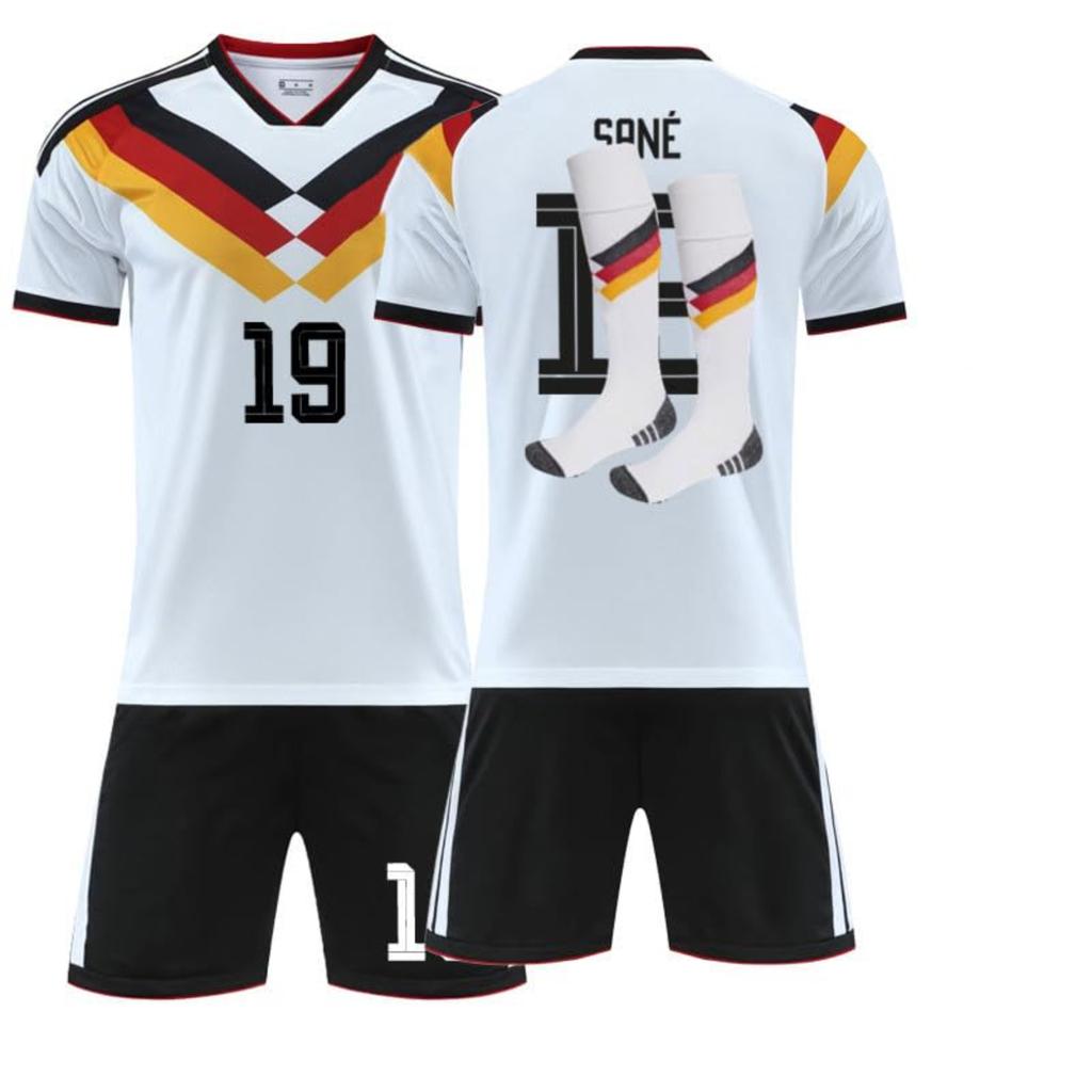 26England Auswärtstrikots Sportteam Uniform Set Fußball Trainingsanzug Set
