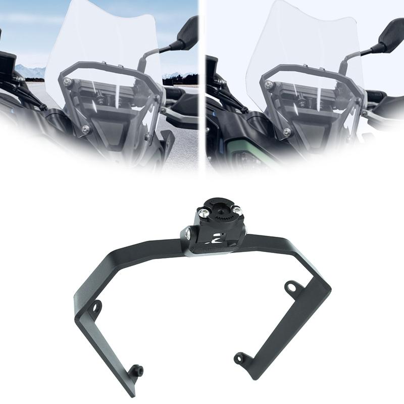 For Benelli TRK702 TRK702X TRK702 2024 2025 2026 Motorbike Windshield Stand Phone Holder GPS Mount Navigation Plate Bracket