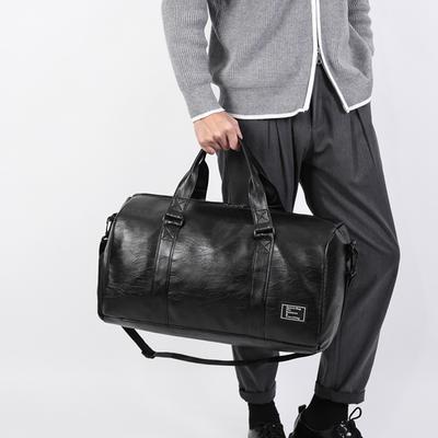 Borsa da Viaggio a Breve Distanza Modello PU Grande Capacità Portata a Mano Indispensabile Moda Casual Pendolare Contenitore per Scarpe Borsa da Bagaglio