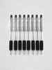 Daiso Clip Black Ballpoint Pen (0.7mm, 8-Pack)