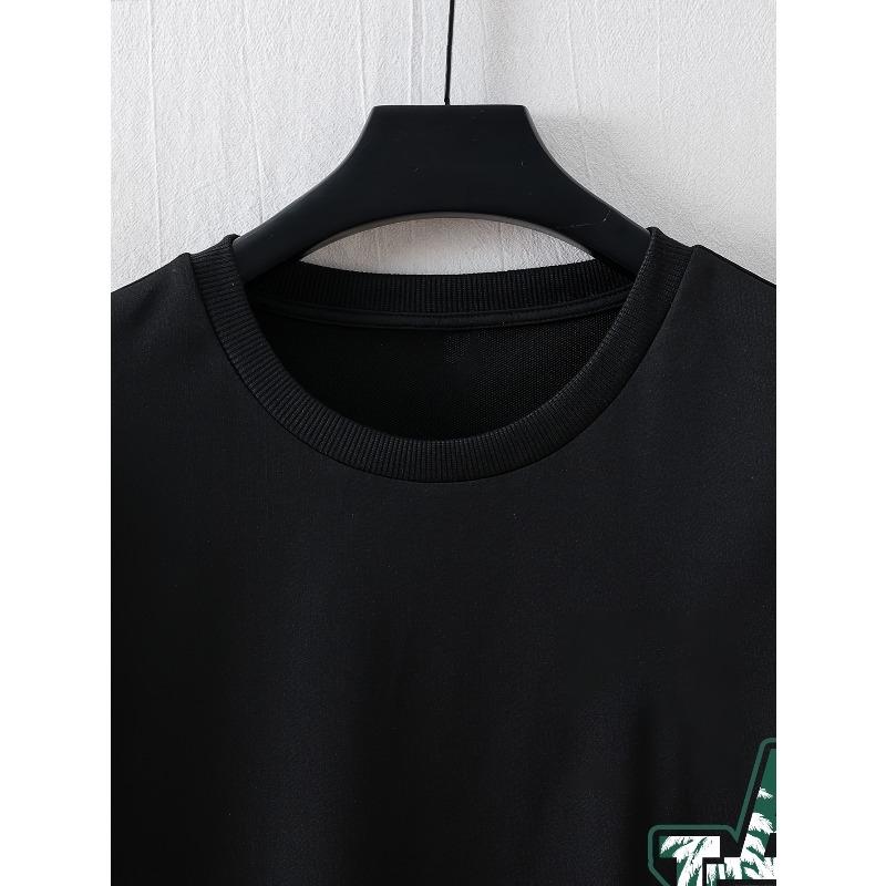 A Men'S Casual T-Shirt It Is Comfortable, Breathable,It an Ideal Choice for Both Home And Outdoor Activities. This Stylish Short-Slee