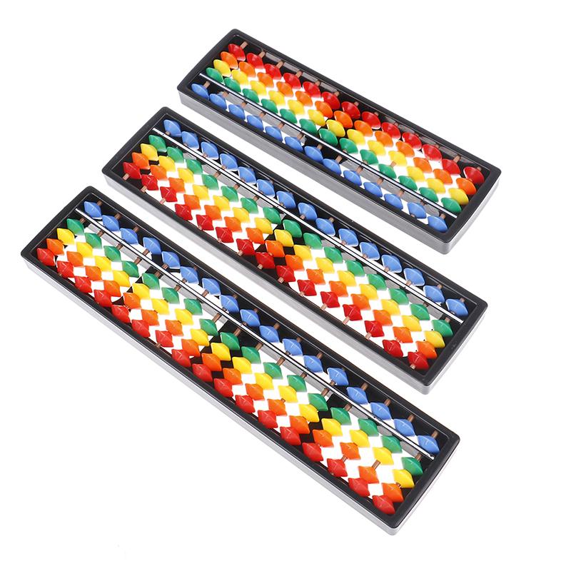 Tragbarer 13/15/17 Spalten Abakus Arithmetik Soroban Schulmathematik Lernwerkzeug