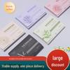 Folhas Faciais Absorventes de Óleo com Aroma de Chá Verde (Pacote com 100 unidades) - Portátil, Acabamento em Camurça, Ferramenta de Maquiagem para Mulheres
