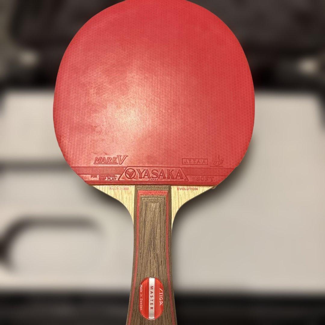 Used STIGA racket YASAKA MARK V table tennis