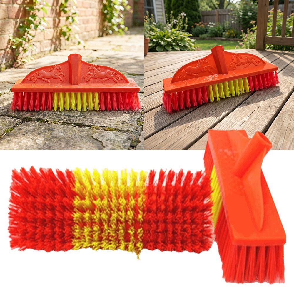 Scrubbing Tile Brush Cleaning Tool Scrub Brush Hard Bristle Cleaning Brush  Bathroom