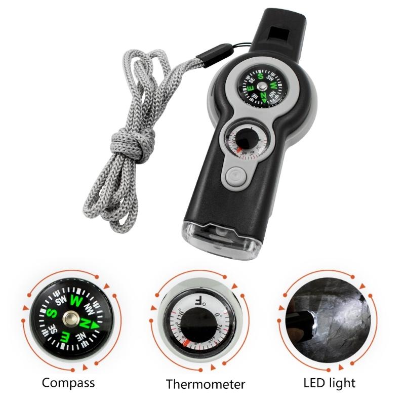 7 In 1 Outdoor Survival Emergencies Tool for Camping, Hiking, Hunting Multitool