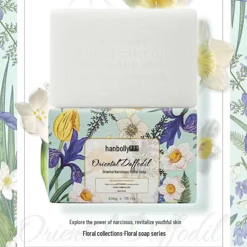Han Baoli Handmade Floral Scented Soap: Luxurious Fragrant Bath & Face Soap, Perfect for Weddings and Gifts.