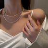 2023 Trendy Starry Sky S925 Sterling Silver Clavicle Necklace for Women