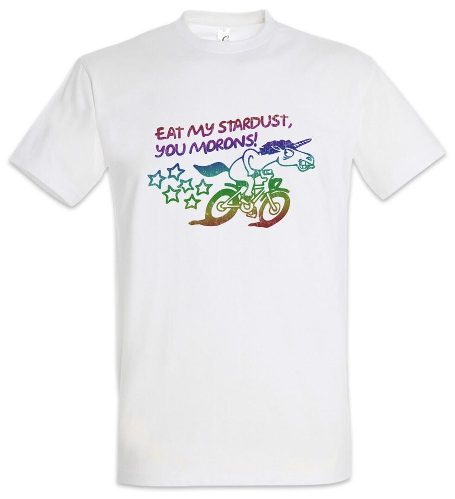 

Съешьте Мой Вы Идиоты Футболка Единорог Единороги Гик Нерд Веселый Велосипедист L