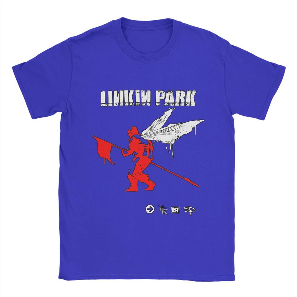 Men L-Linkin P-Park T Shirts Band  Cotton Clothing Cool Short Sleeve Crew Neck Tee Shirt 4XL 5XL 6XL T-Shirts