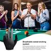 Pool Cue Glove 3 Fingers Magnetic Snookers Cue Sport Glove Professional Ergonomic Breathable Equipment for Sports Women Men