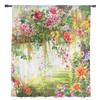 Ölgemälde Stil Frühling Blumen Tüll Fenster Vorhänge Wohnzimmer Organza Sheer Voile Vorhang Schlafzimmer Küche Home Decor Drapieren