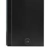 LED Bathroom Mirror Cabinet Glossy Black 80 X 12 X 68 Cm