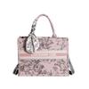 Portable tote bag women's new letter-printed shoulder large bag, foreign-style versatile casual messenger bag