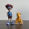 15cm/5.9in Anime Digimon Adventure Figure Yagami Taichi and Agumon Action Figures Pvc Statue Collection Model Toys Gifts
