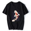 Koi Fish Enso Tops Funny T-shirt Graphic Tees Harajuku Men T Shirt Gothic Short Sleeve Tshirt Boyfriend Gift Oversized Clothes