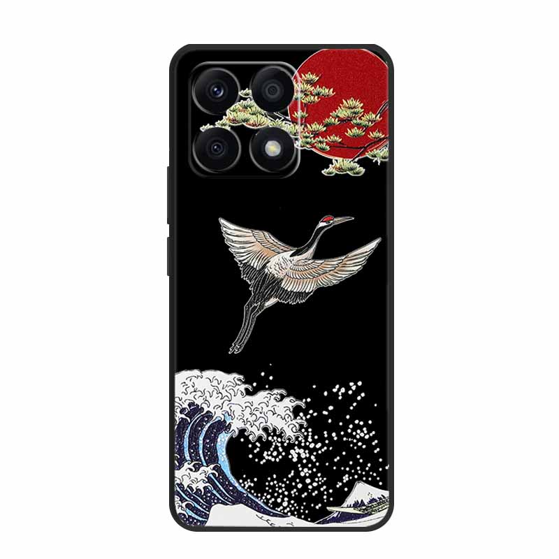 3D Emboss Case For Xiaomi 15T Pro Phone Case 15 T Pro Coque Flowers Shockproof Soft Silicone Coque For Xiaomi 17 Back Cover Case