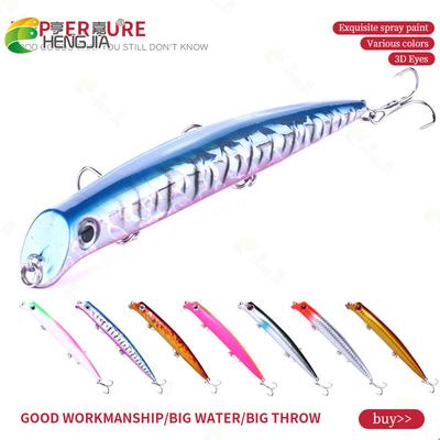 Topwater Popper Yüzen Balıkçılık Cazibesi Yapay Yem 12.6 CM-16.3G-6 # Tiz 6 # Kanca Wobbler Plastik HardBait Mücadele Jerkbait Pesca
