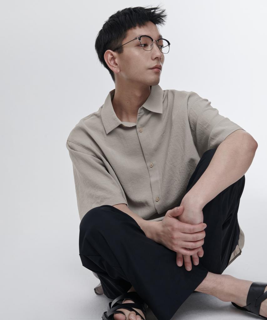 Musinsa Standard Cooling Deep Tuck Wide Elastic Waist Pants [Black]