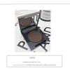 Suetnei Mulberry Moon Two-Color Eyebrow Powder Nature Black Monochrome Gray Brown Sweatproof and Waterproof Non-Decolorizing Genuine Goods Black Brown