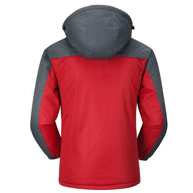 Tuta da alpinismo Tuta da ciclismo calda e fredda Abbigliamento da lavoro all'aperto Giacca Abbigliamento imbottito in cotone da uomo