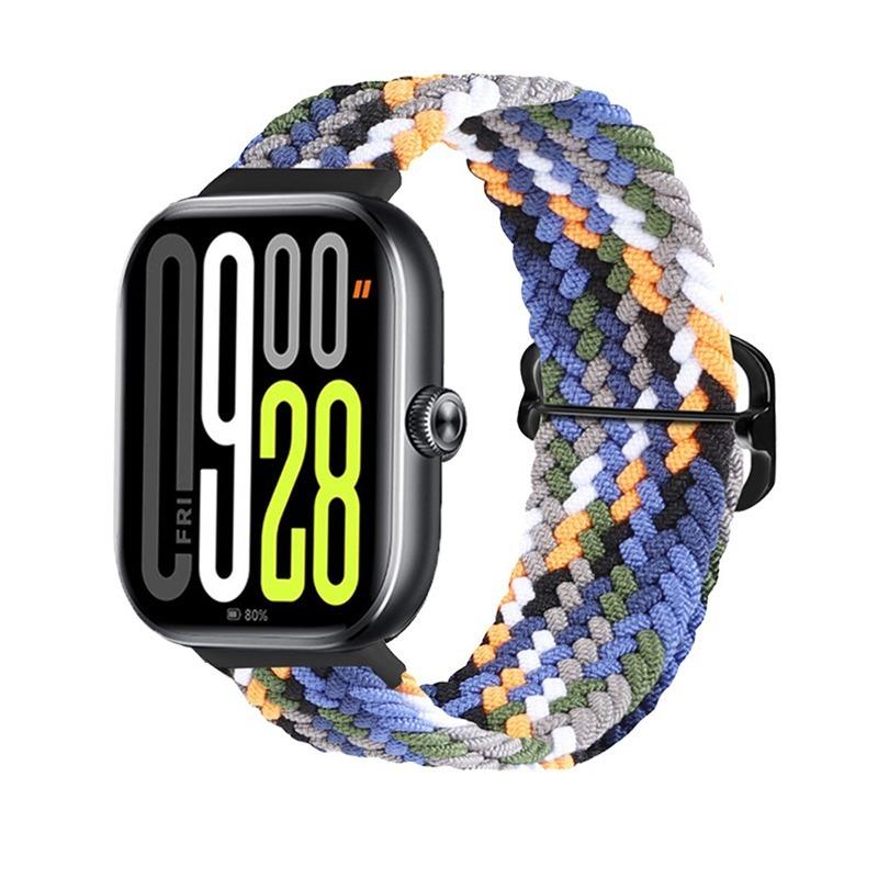 Braided Nylon Strap for Xiaomi Mi Band 9/8 Pro Breathable Comfortable Accessories Replaceable Wristband Redmi Watch 4/5 correa