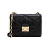 MICHAEL KORS Serena Leather Envelope Bag, Shoulder Bag, Crossbody Bag Medium Womens Black 35S2GNRL2U-001