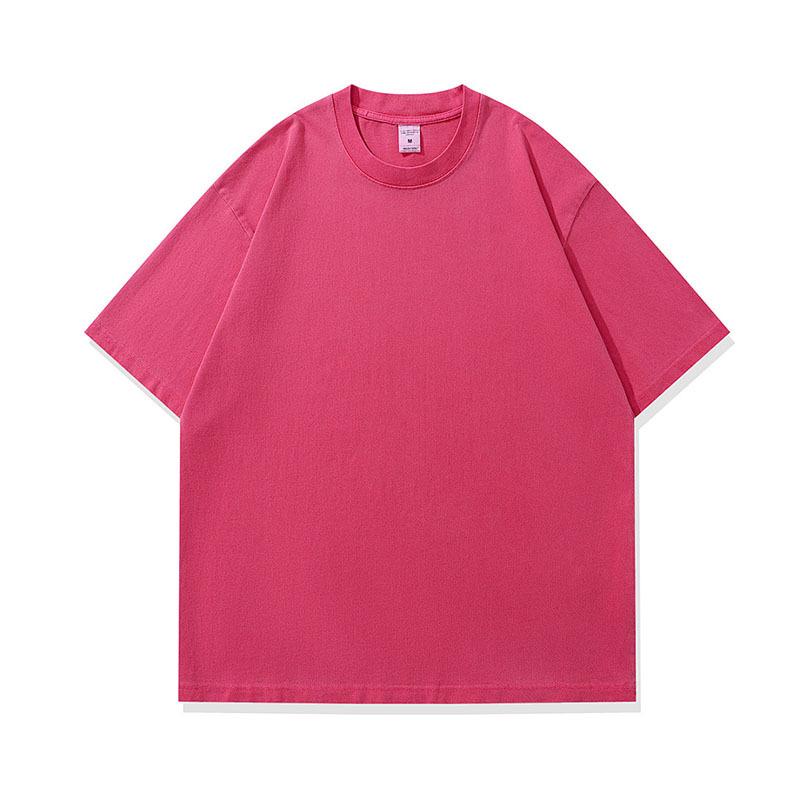 American High Street Retro Old Washed Light Version Short-Sleeved T-Shirt Loose Pod Printing Bottoming T-Shirt Men