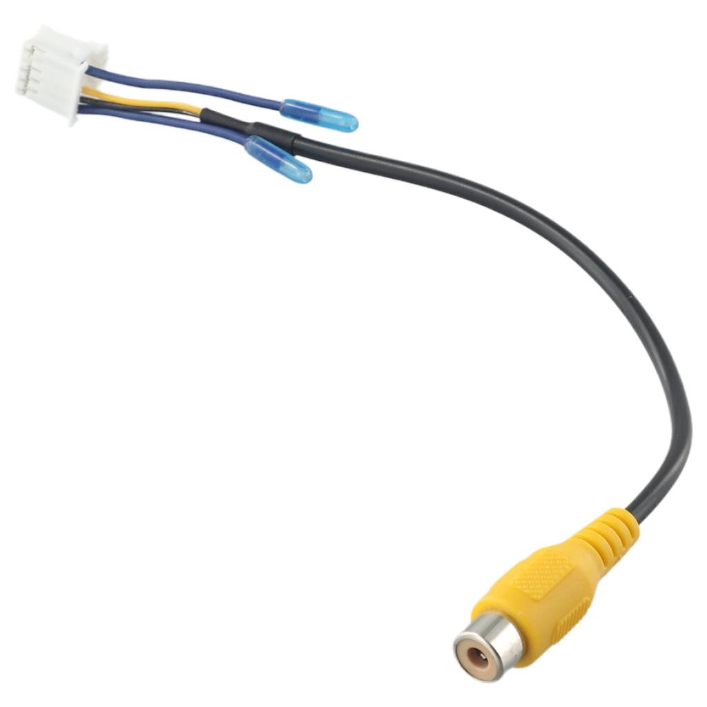 10 Pin Rear-View Backup Camera Cable Adaptor For RCA For Car Stereo Radio DVD Radio Monitor Cable-Connector Car-Accessoies